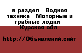  в раздел : Водная техника » Моторные и грибные лодки . Курская обл.